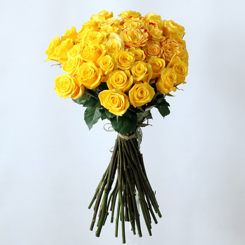 35 stems of Yellow Rose yellow roses