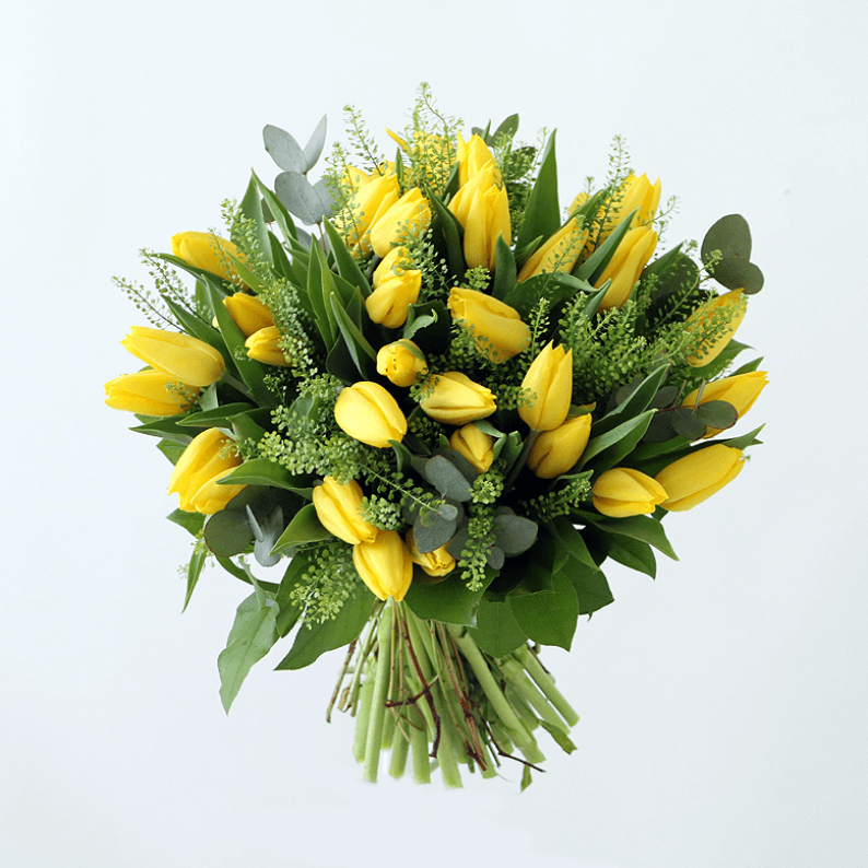 Yellow tulip bouquet Yellow tulip bouquet