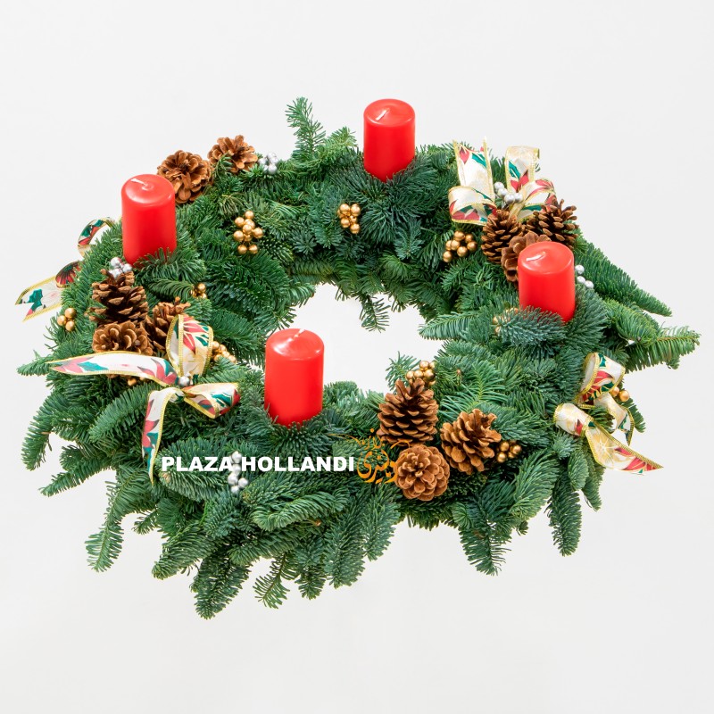 Festive Wreath Arrangement Festive Wreath Arrangement