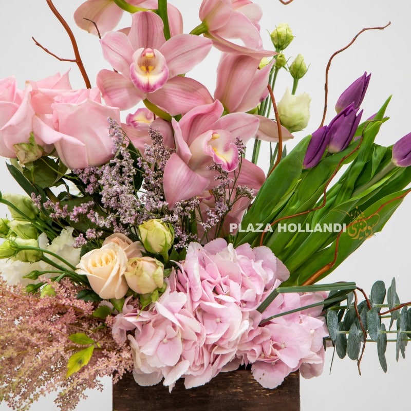 2.1 close up of flower arrangement