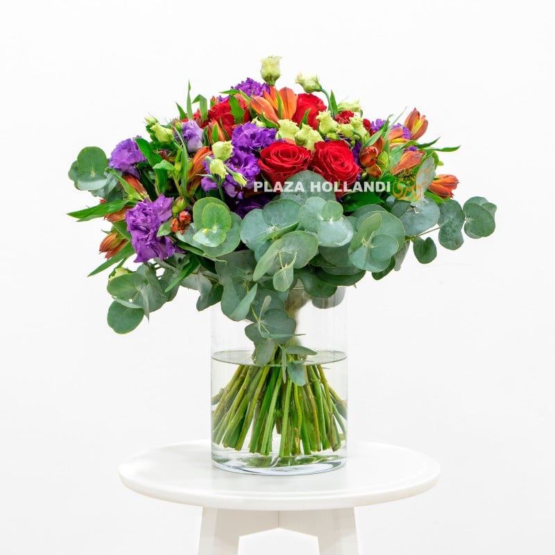 3 Marri Flower Bouquet in a Vase