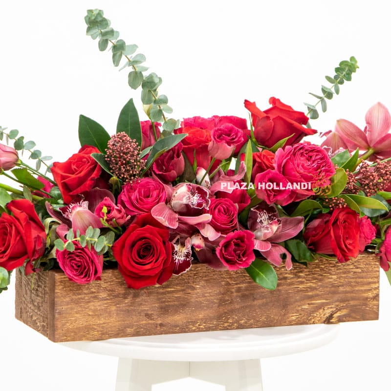 4.2 box of flowers close up