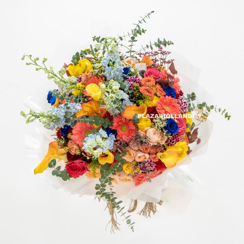 1 Big bright flower bouquet
