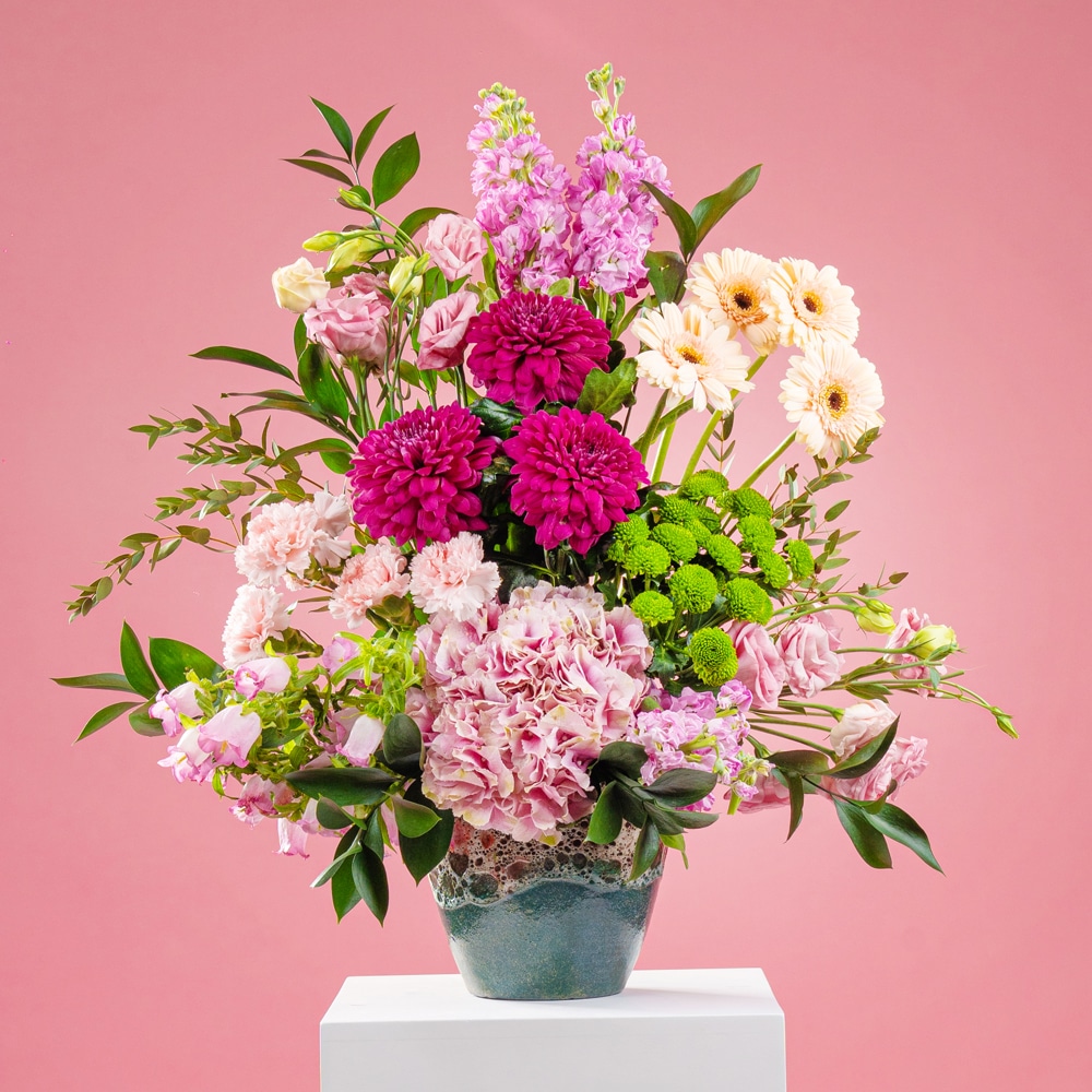 A4 Blissful Bloom Arrangement