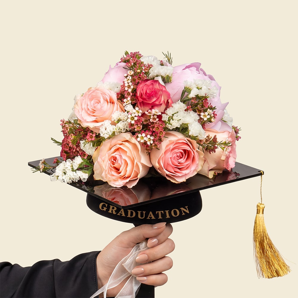 02.1 Rose and Wax Floral Tribute