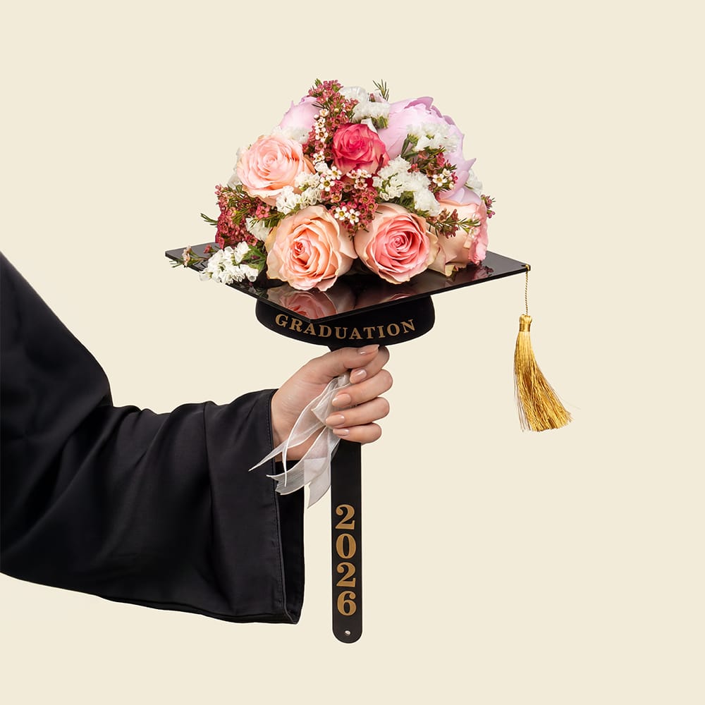 02 Rose and Wax Floral Tribute