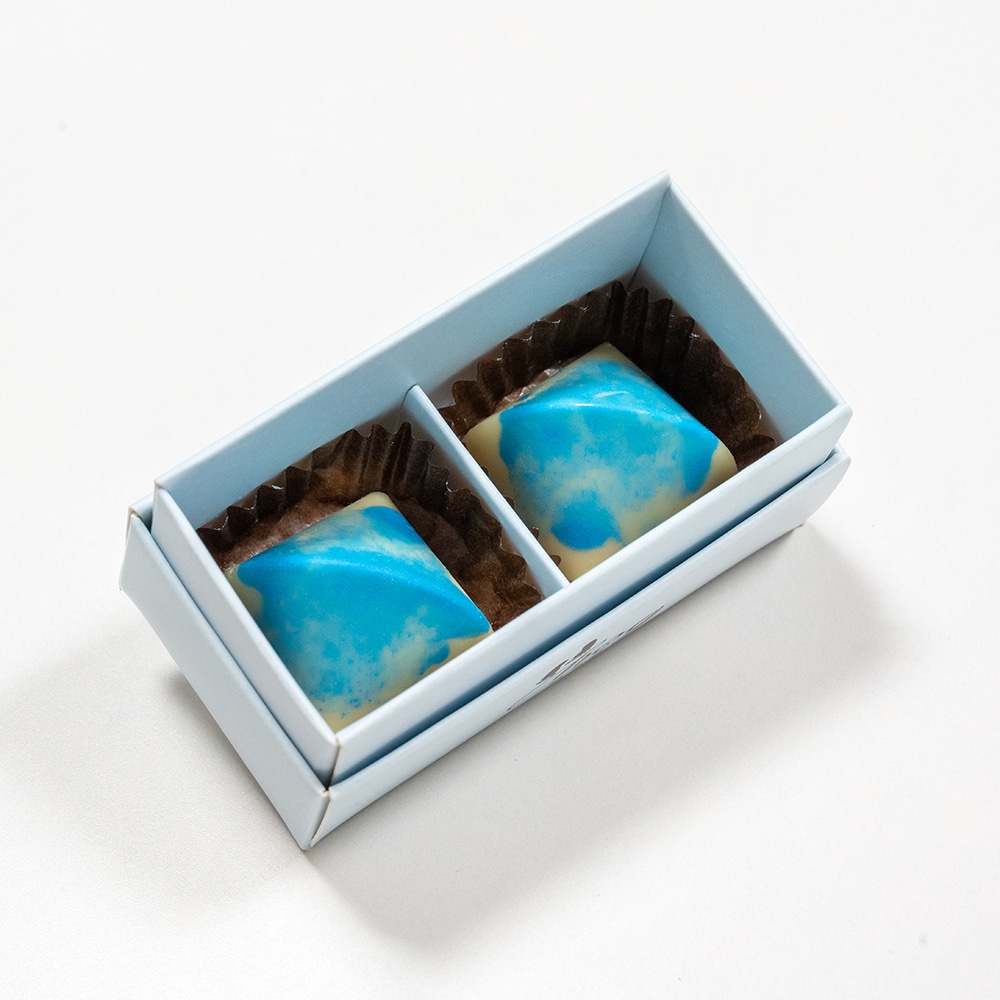 1.5new1 Baby Boy : Tulips with Pistachio Filled Chocolates