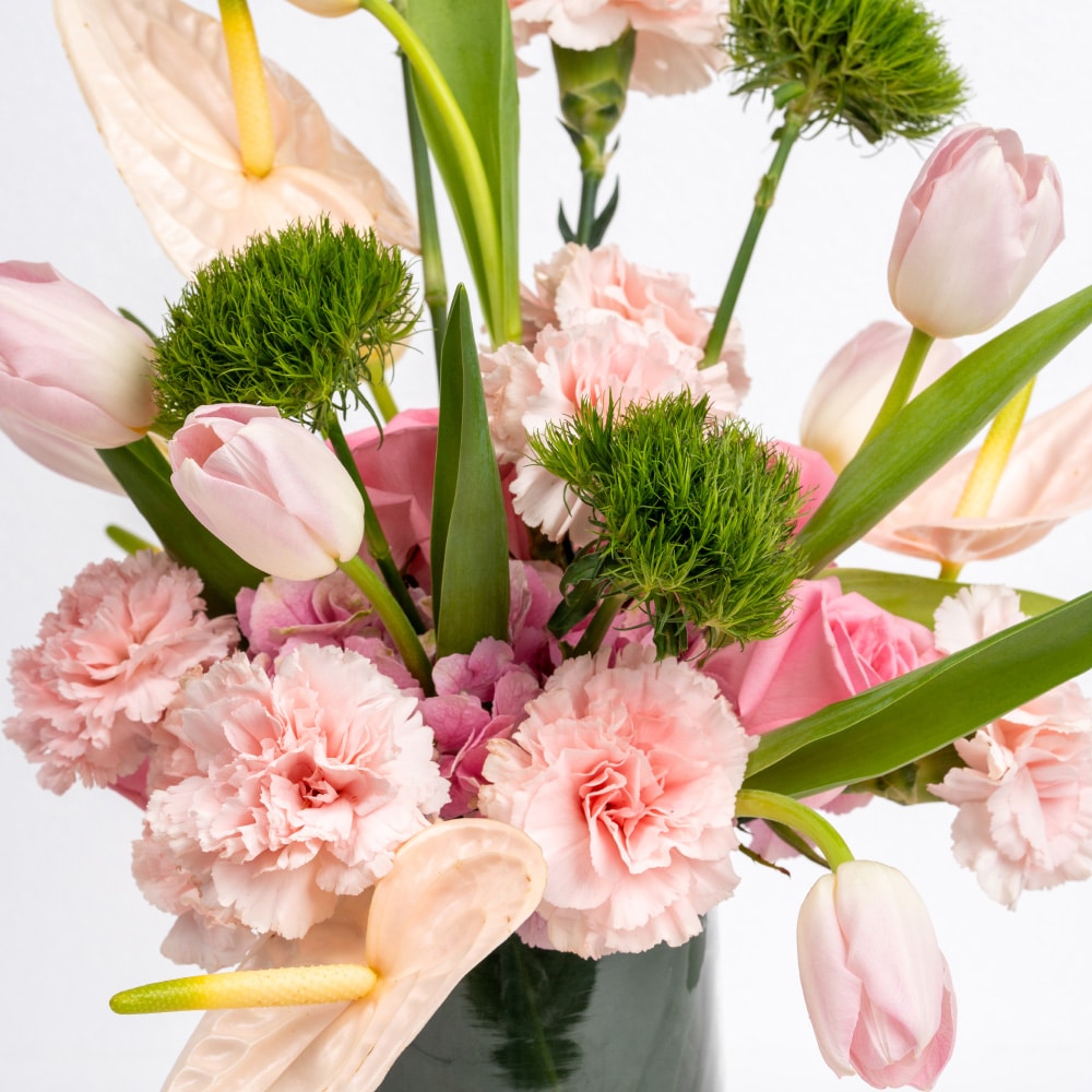 4.4 Baby Girl: Tulips with Crunchy Filled Chocolates