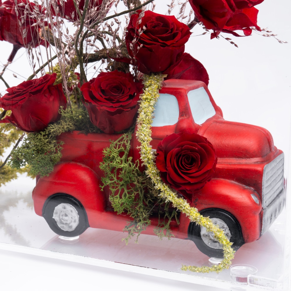 5.3 Forever Red Rose Display