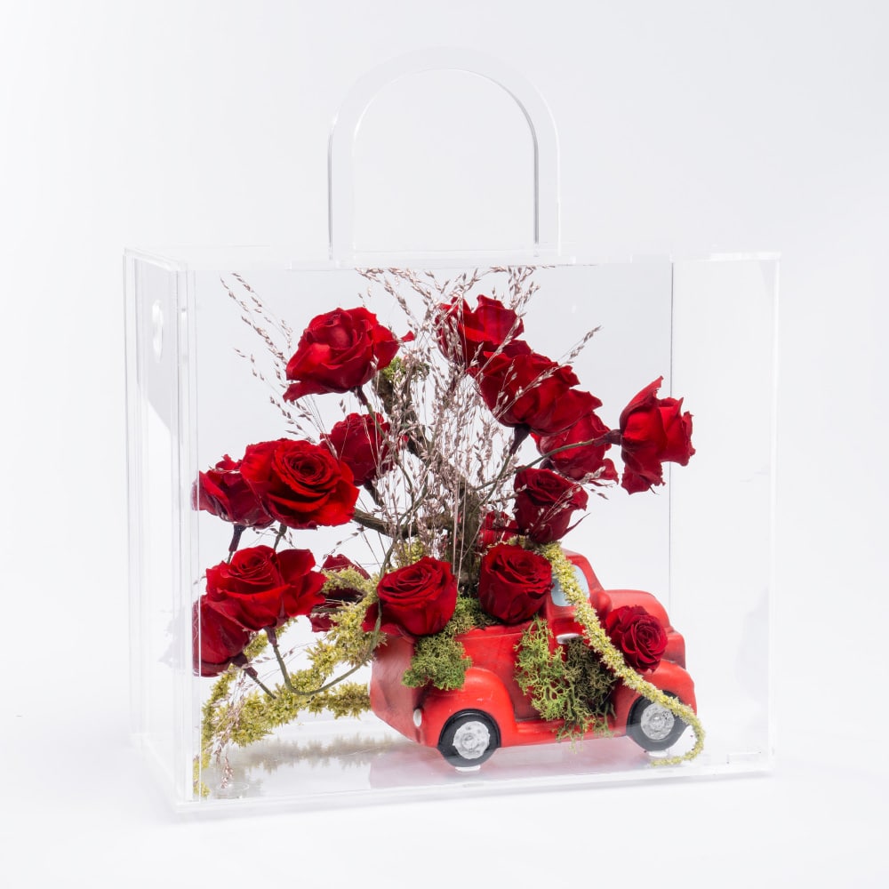 5.4 Forever Red Rose Display