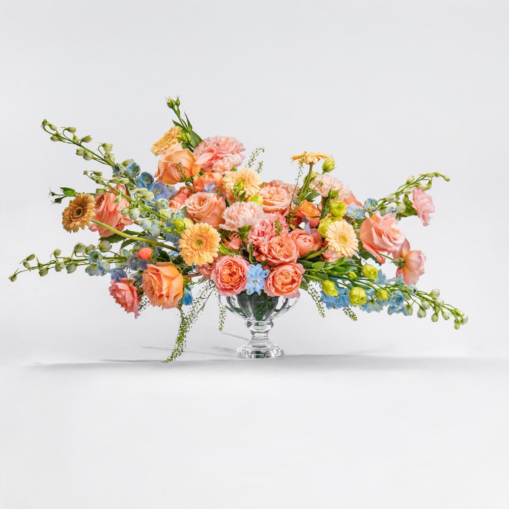 H1 Peach & Sky Floral Harmony
