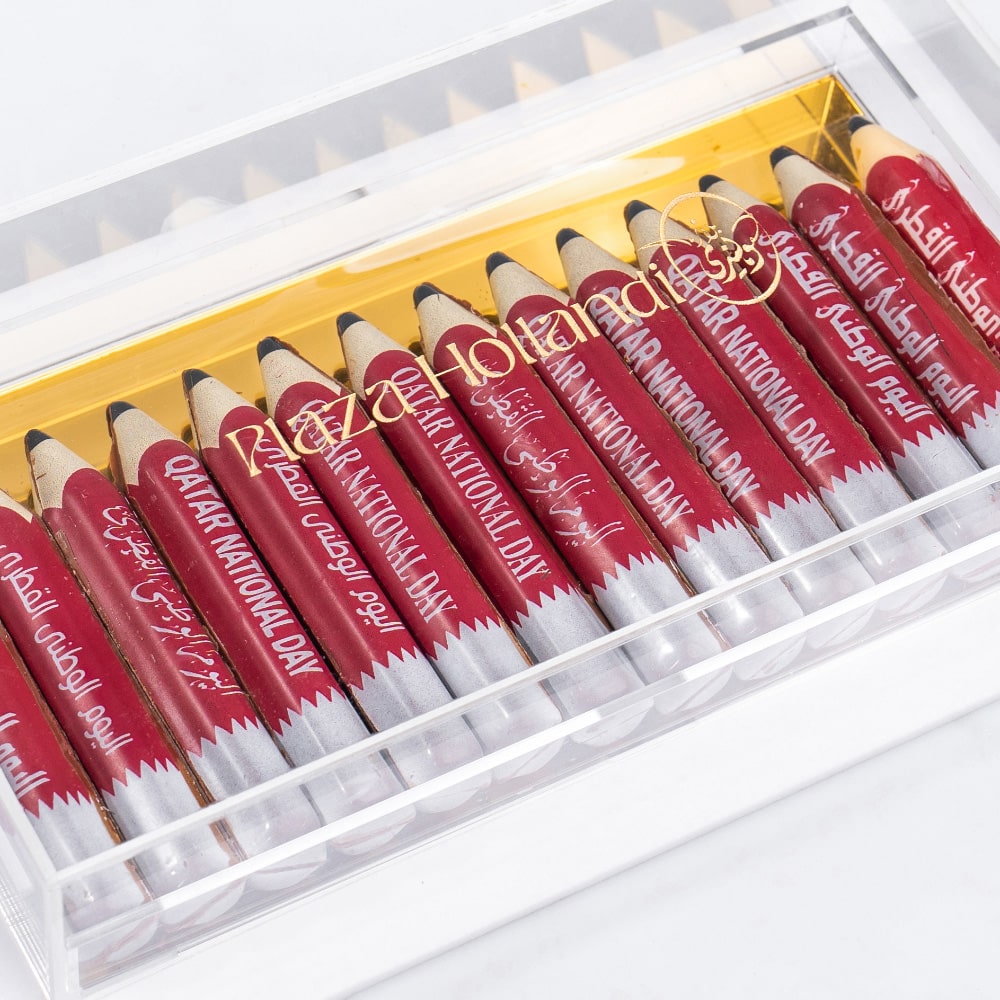 1.2 National Day Celebration 14-Piece Plaza Hollandi Premium Chocolates Pencil Tray