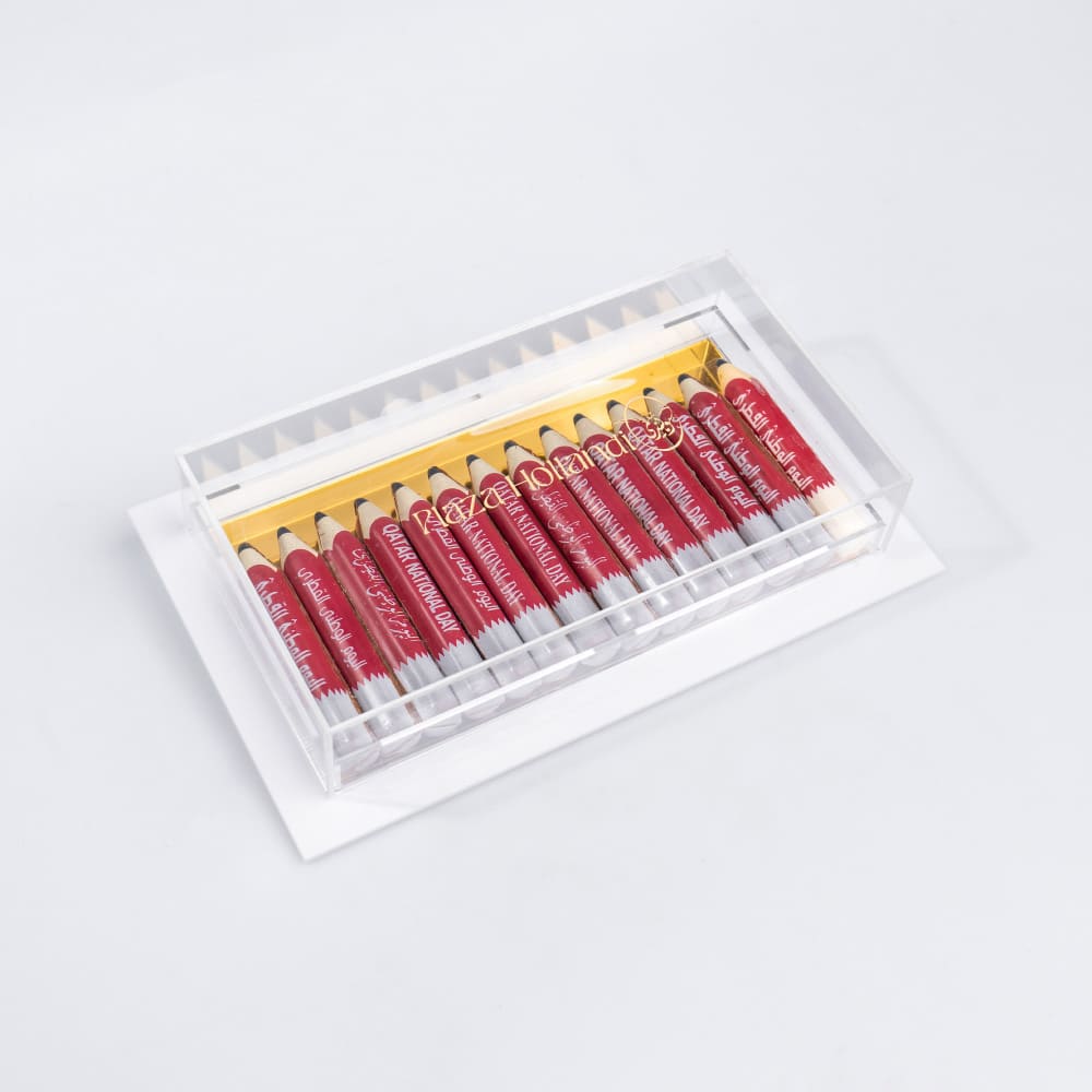 1 National Day Celebration 14-Piece Plaza Hollandi Premium Chocolates Pencil Tray