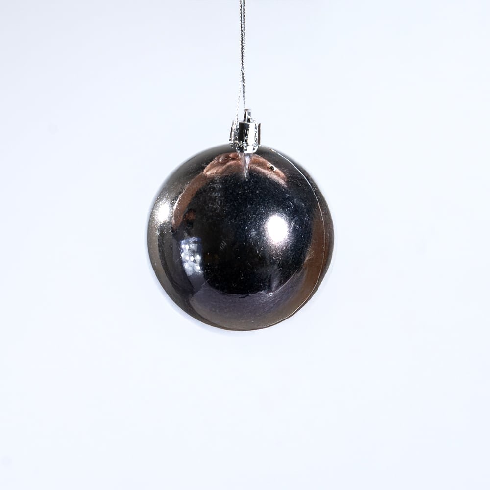 DSC00649 Luxury Sliver Christmas Decoration Hanging Balls Mix - 24 pcs