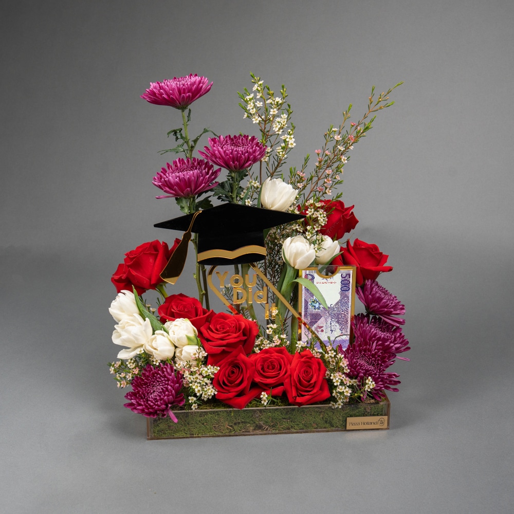 12.4 Scholarly Bloom – Graduation Edition -20CM