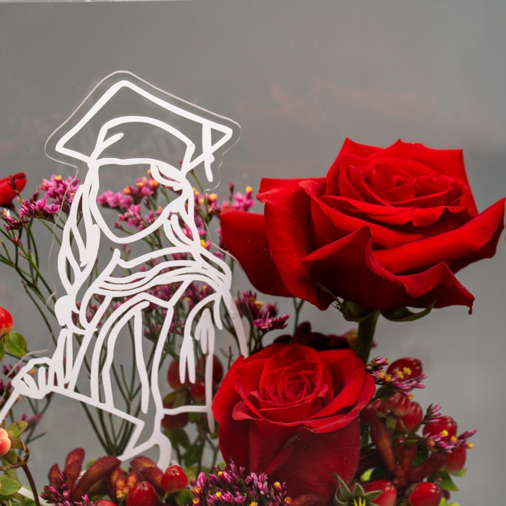 7.2 Red Roses & Hypericum-Enchanted Crimson Garden