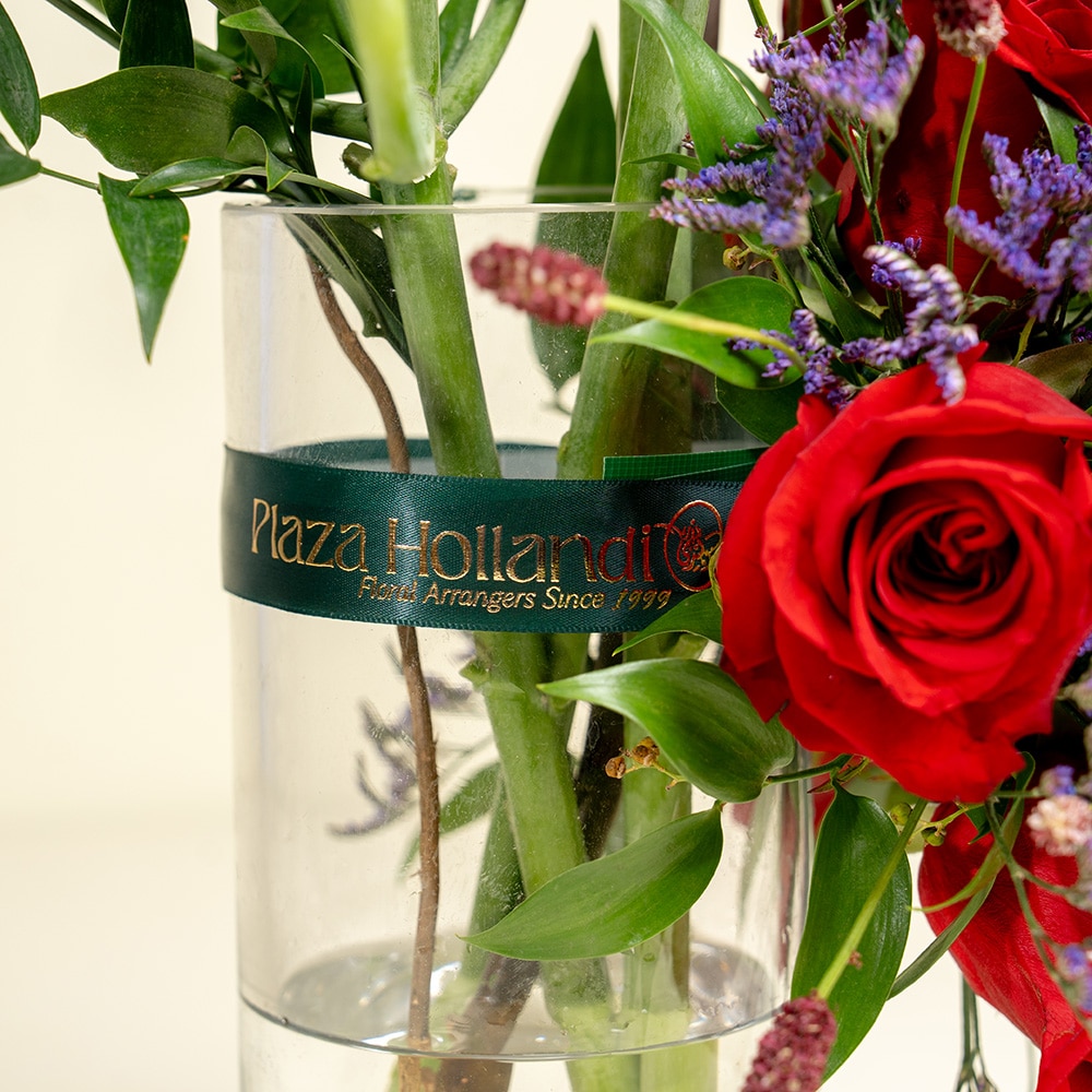 6.3 Rose, Lily & Limonium Harmony Bouquet