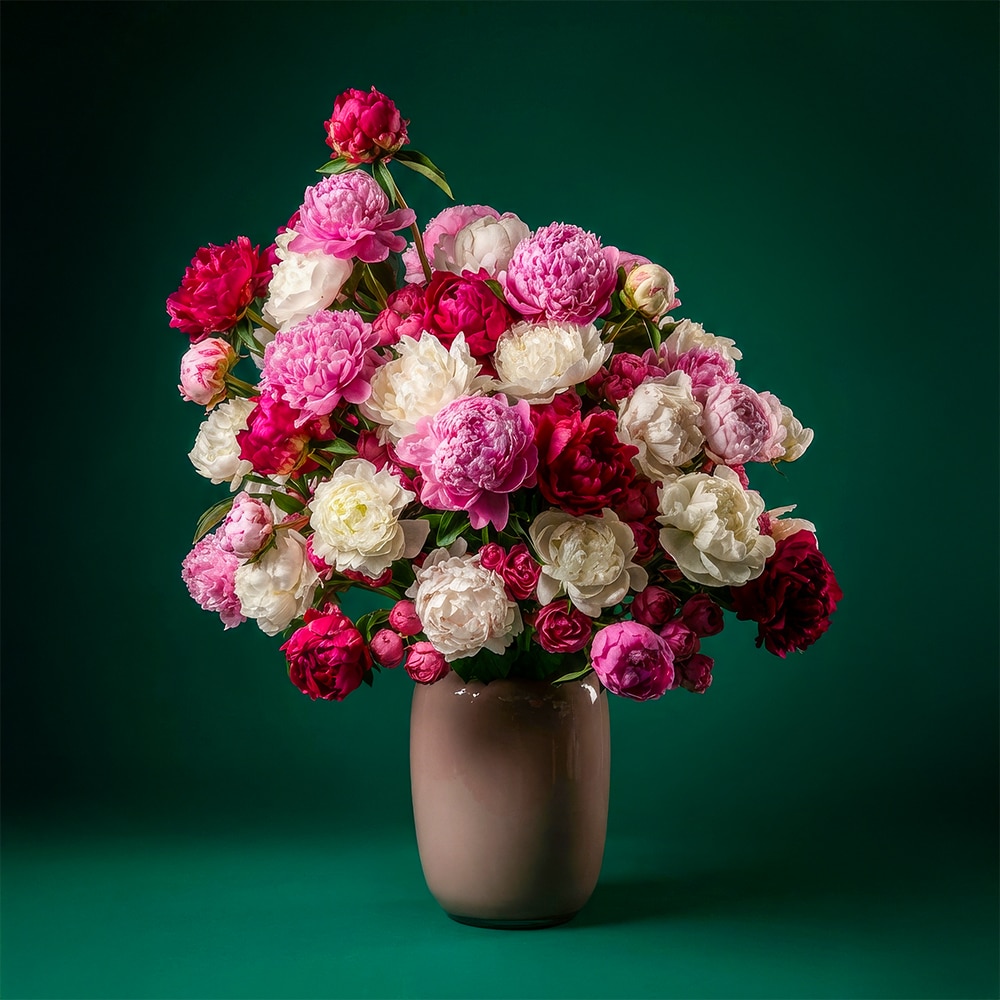 luxury-peonies-spray-roses-glass-vase