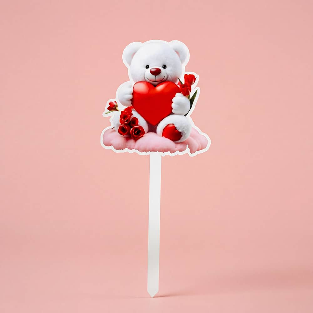 44-2-1.jpg Teddy Bear with Gift Tag