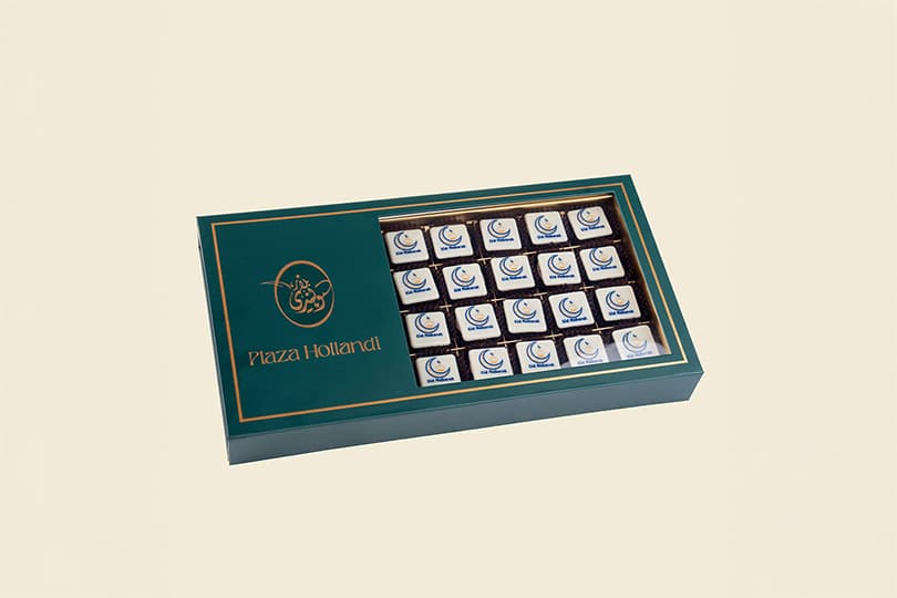 14.3 Plaza Hollandi Eid Mubarak Assorted Chocolates – 32 Pcs